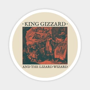 listen to king gizzard and the lizard wizard Magnet